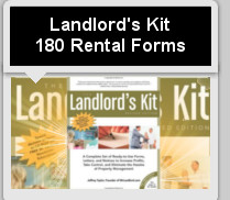 Landlord's Kit 180 Rental Forms
