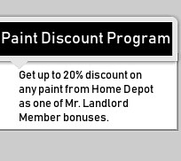 Paint Discount Program