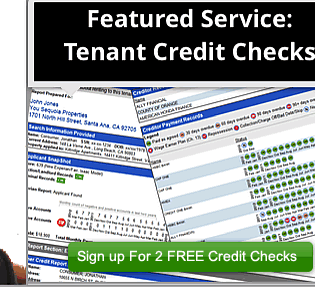 Tenant Credit Check Information